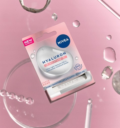 Balzamový rúž NIVEA HYALURON MOISTURE PLUS