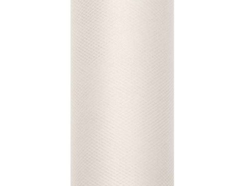 Tyl na cievke 15 cm x 9 m KRÉMOVÁ svadba
