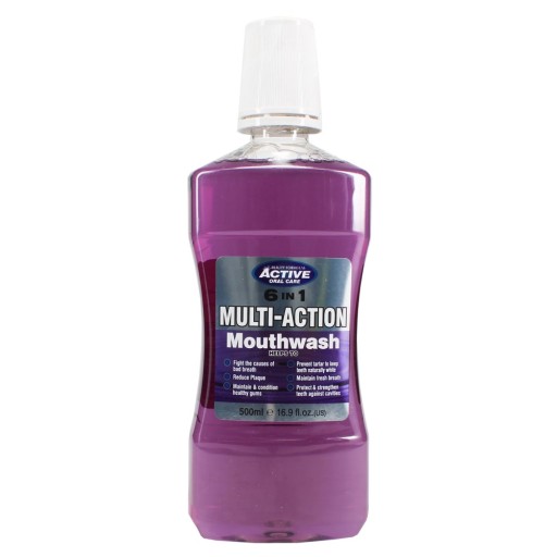 Multifunkčná ústna voda 6v1 ACTIVE 500ml