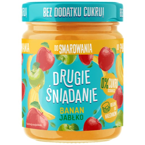 KRÉMOVÝ DŽEM BEZ CUKRU BANÁN JABLKO Dawtona 270 g