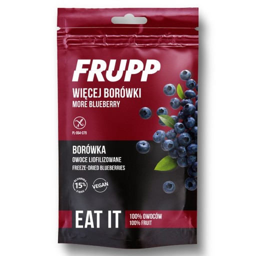 Čučoriedka Mrazom sušené ovocie Frupp 15g Celiko