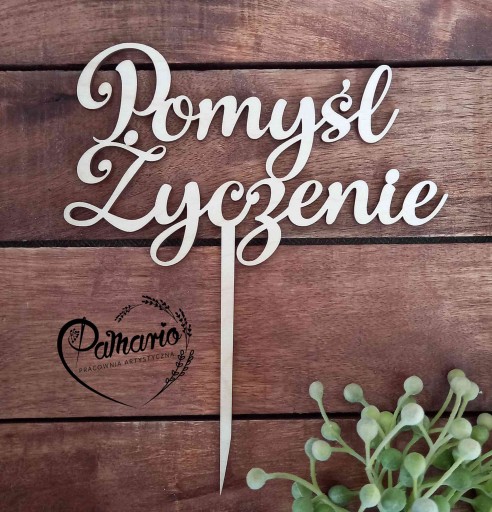 Vyrobte si narodeninovú ozdobu na prianie 15 cm