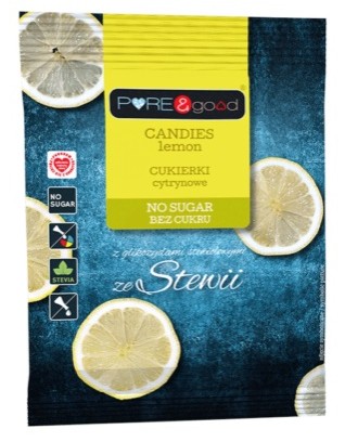 CITRÓNOVÉ CUKROVINKY SO STÉVIOU BEZ CUKRU 50G