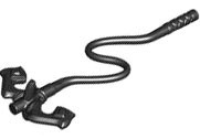 LEGO Element Weapon Bič s hákovou harpúnou Ninjago Black Black 3206
