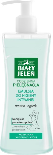 BIAŁY JELEN Emulzia na intímnu hygienu UHORKA, 265 ml