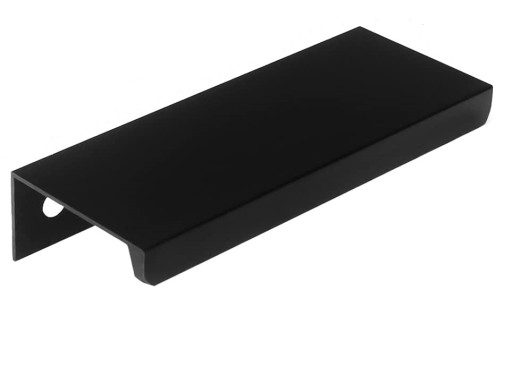 HRANA MATNÁ ČIERNA ÚCHYTKA NÁBYTKOV LOFT 120 mm