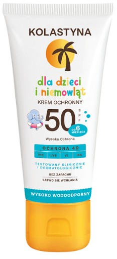 Kolastyna Ochranný krém pre deti a dojčatá SPF50 75ml
