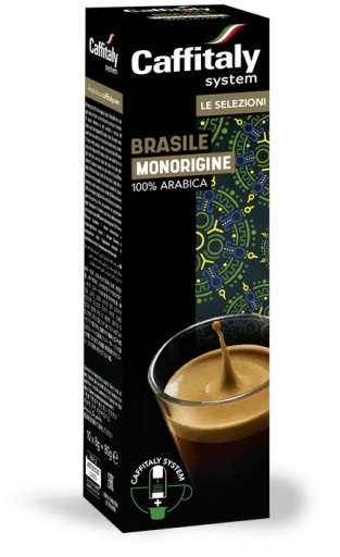 Kávové kapsuly Caffitaly Brasile pre Cafissimo 10