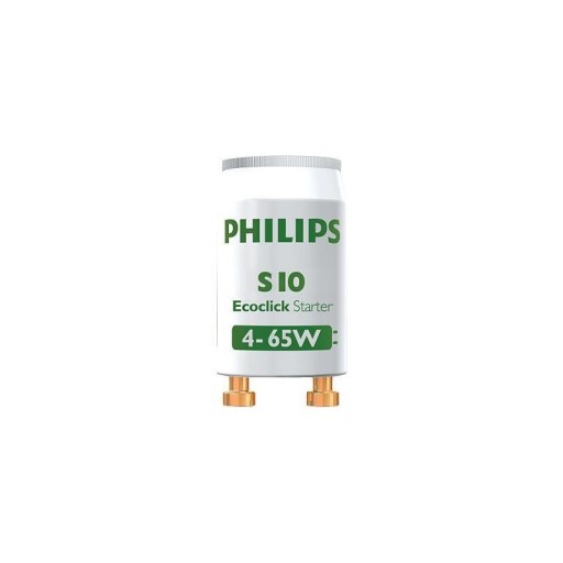 Štartér - zapaľovač pre žiarivky S10 4-65W Philips