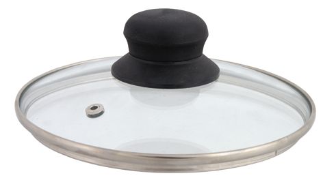Sklenená pokrievka s prieduchom 16 cm DOMOTTI