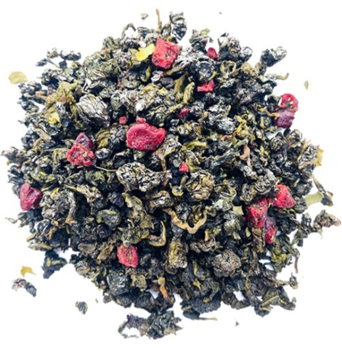 Čaj OOLONG Lyofilizované lístky čerešne MOINGA