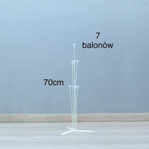 STOJAN, RÁM NA 7 BALÓNOV, DEKORÁCIA, VYSOKÝ, 70 cm