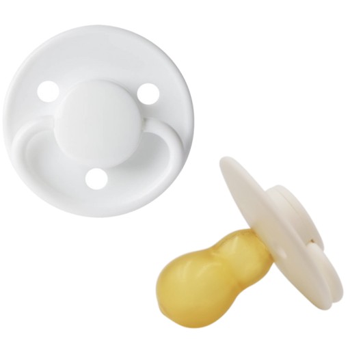 Okrúhly latexový cumlík, 2 balenie, 6m+