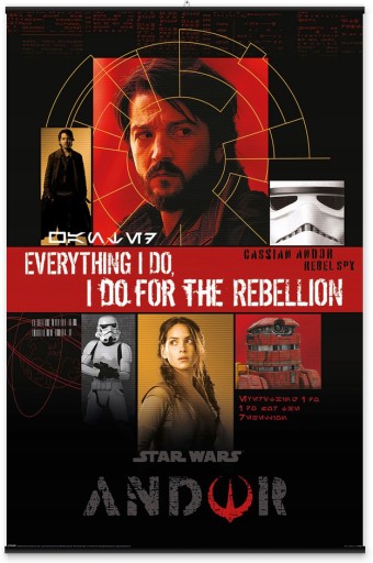 Plagát Star Wars Andor For The Rebellion 61x91,5cm
