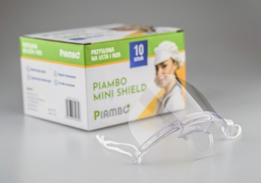 MINI PRILBA ŠTÍT MASKA ÚSTNY NOS PIAMBO SHIELD