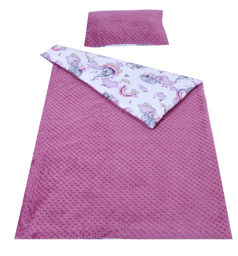 LuxTextil MINKY MINKI BUBBLES BALLS DOTS FLEECE MATERIÁL 350g/160 ČIERNA