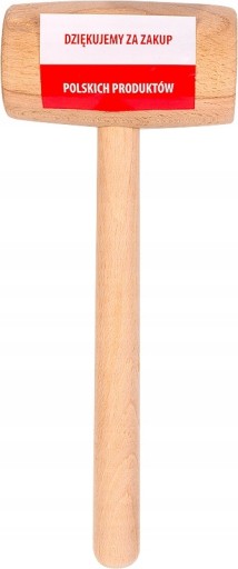 C2444 KLADIVO DREVENÉ OKRUHOVÉ 400G