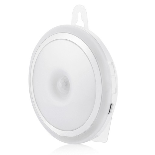 Nočná lampa LED žiarovka s pohybovým senzorom, lampa na batérie