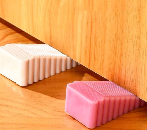 Wedge Lock Biela plastová zarážka dverí