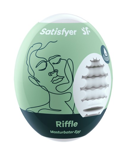 Riffle Love Egg For Men - Masturbator Egg