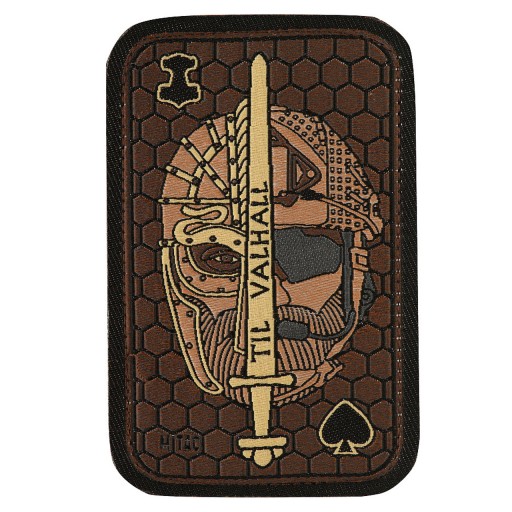 Nášivka na suchý zips TIL VALHALL ACE PRE WALHALL VIKING M-TAC JACQUARD Coyote