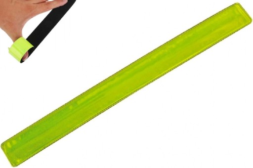 REFLEXNÝ SAMOUPÍNACÍ VÝSTRAŽNÝ PÁS, NASTAVITEĽNÝ, SILNÝ REFLEXNÝ, 40 cm