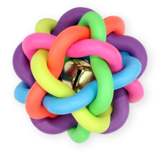 Lopta pre psa s rolničkou Pet Nova 10 cm