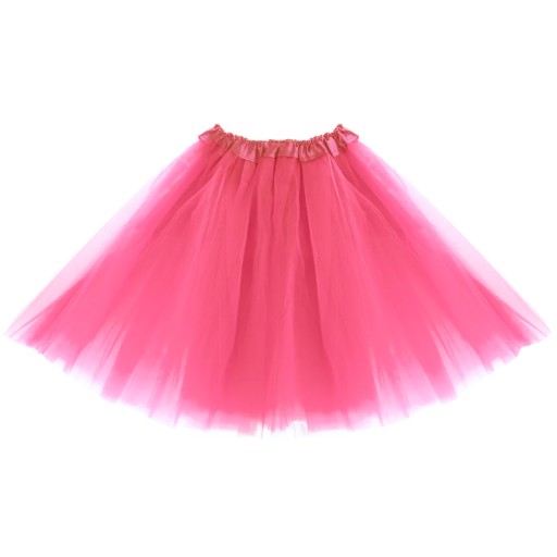 SUKŇA TYLOVÁ, ružová, 40cm, zdobenie, maškarné šaty, outfit pre princeznú