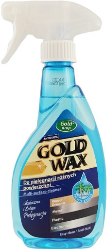 Gold Wax - Tekutý sprej na čistenie a ošetrovanie nábytku, antistatický
