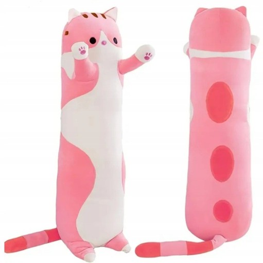M. Mačka PLYŠOVÝ MASKOT DLHÝ PLYŠOVÝ HRAČKA MEDVEĎ MEDVEĎ CUDDLE 50 cm RUŽOVÁ