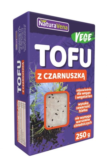 TOFU KOCKA S NIGELLOU 250 g - NATURAVENA