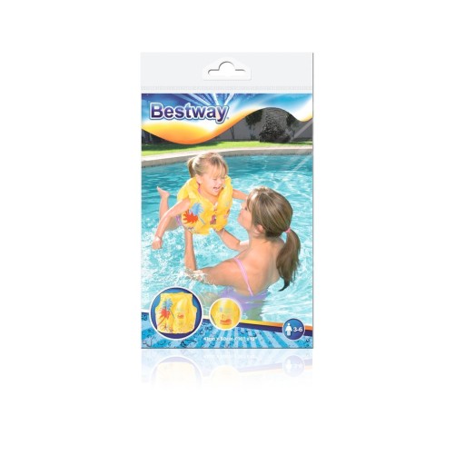 Nafukovacia vesta Bestway 41 x 30 cm žltá