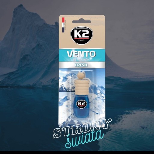 K2 VENTO 8ML ČERSTVÁ VÔŇA DO AUTA