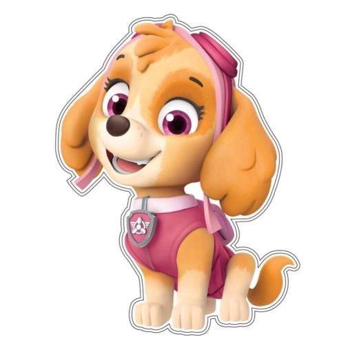 Nástenná dekorácia Paw Patrol - Skye