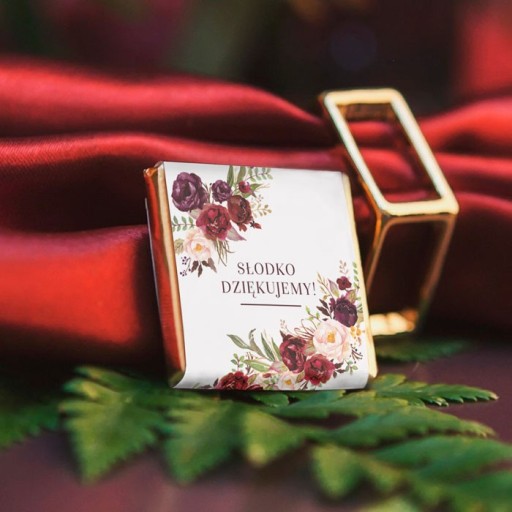 Svadobné ČOKOLÁDY Marsala Collection 10 ks