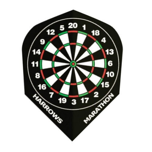 ŠTÍT NA DARTBOARD HARROWS MARATHON DART FEARTHERS