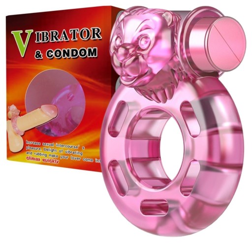 BAILE - COCKRING VIBRATOR & KONDOM