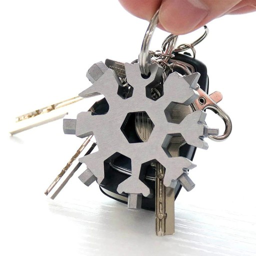 MULTIFUNKČNÝ KĽÚČ SNEHOVÁ VLOČKA MULTITOOL SNOW 18V1