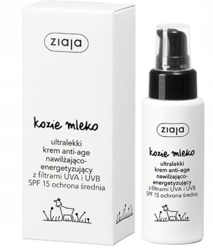 ZIAJA ultraľahký anti-age hydratačný krém 50ml