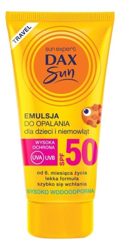 Dax Sun Sunscreen emulzia pre deti SPF50 50 ml
