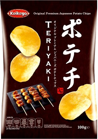 Zemiakové lupienky Potechi Teriyaki 100g KOIKEYA