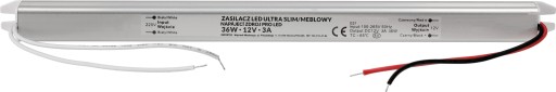 Ultra Slim 3A 36W 12V LED zdroj