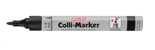 PERNAMENT MARKER Colli-Marker Herlitz čierny