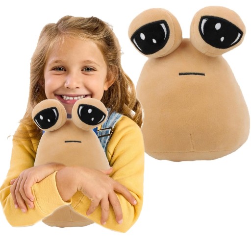 POU PLYŠOVÝ MASKOT PLYŠOVÁ PLYŠOVÁ HRAČKA MÔJ MIMOKRETSKÉ ZVIERATKO MÄKKÉ 22 CM