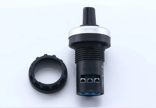 OTOČNÝ POTENCIOMETER NASTAVITEĽNÝ ODPOR 10kOhm 22mm IP65 R10K PRE INVERTOR