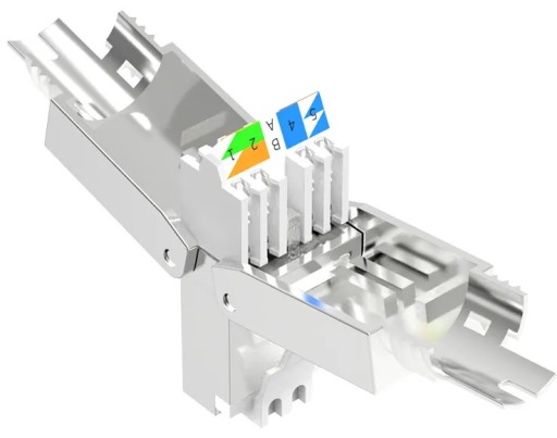 ZÁSTRČKA RJ45 STP ZÁSTRČKA KAT.6A KAT.7 BEZ NÁSTROJA