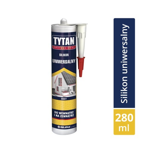 Univerzálny biely silikón 280 ml TYTAN PROFESSIONAL