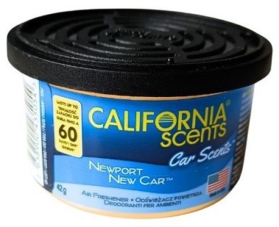CALIFORNIA AUTO VÔNE NEWPORT NOVÁ NÁDOBKA NA AUTO 42g