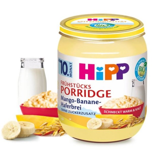 HiPP BIO Ovsené raňajky Mango Banán