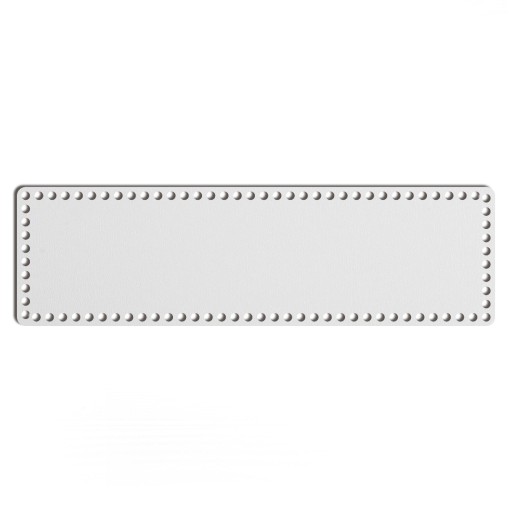 biely základný košík dno 16x55cm HDF obdĺžnik